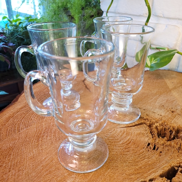 Set of 4 Irish coffee/cappuccino mugs - Picture 11 of 14